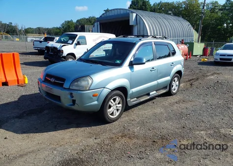 2008 Hyundai Tucson Limited V6/Se from USA, damaged, VIN KM8JN12D78U855547